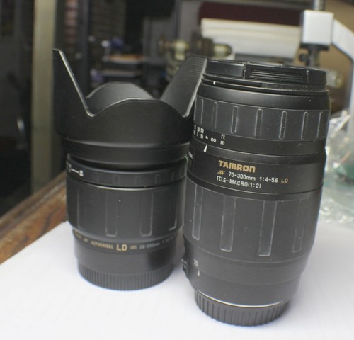 Lot lens tamron af70 300mm - 2, af70-300mm